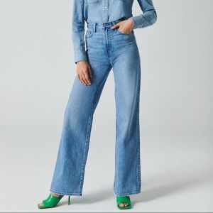 Denim Forum The Coco High Rise Wide Leg 33L